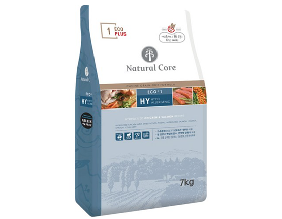 네츄럴코어 전연령 강아지 에코플러스1 그레인프리 건식사료