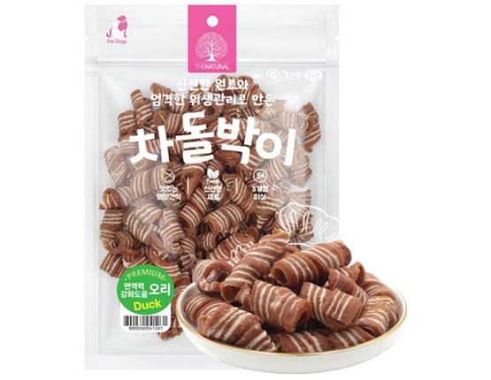 더내추럴 강아지 차돌박이 스테이크 간식