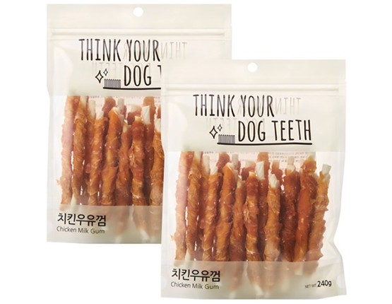 띵크유어도그티 강아지 딩고껌 스틱형