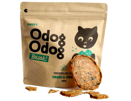 스위피 저온건조 오독오독 바삭 시금치 수제간식